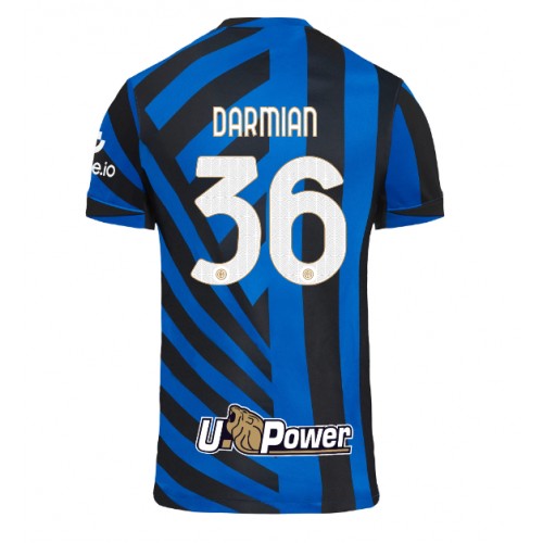 Inter Milan Matteo Darmian #36 Domaci Dres 2024-25 Kratak Rukav